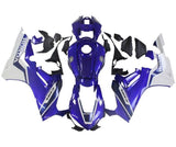 Honda CBR 1000RR Fairings (2017-2025) Blue, White, Dark Blue at KingsMotorcycleFairings.com