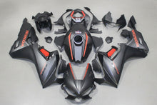 Honda CBR 1000RR Fairings (2017-2025) Matte Black, Red Stripe at KingsMotorcycleFairings.com