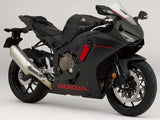 Honda CBR 1000RR Fairings (2017-2025) Matte Black, Red at KingsMotorcycleFairings.com