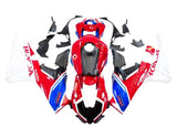 Honda CBR 1000RR Fairings (2017-2025) Red, White, Blue HRC at KingsMotorcycleFairings.com