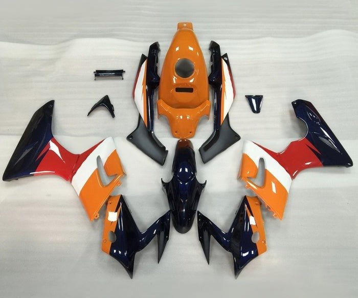 Honda CBR 125R Fairings (2002-2006) Black, Orange, White, Red at KingsMotorcycleFairings.com