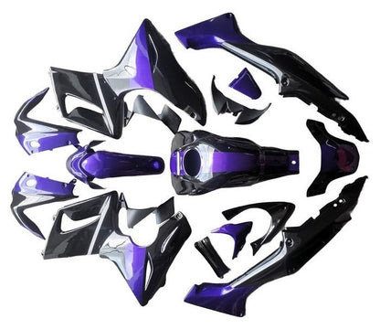Honda CBR 125R Fairings (2002-2006) Purple, Black at KingsMotorcycleFairings.com