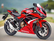 Honda CBR 400R Fairings (2022) Red, Black, White at KingsMotorcycleFairings.com