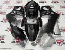 Honda CBR600RR (2005-2006) Matte Black & Gloss Black Punisher Skull Fairings at KingsMotorcycleFairings.com
