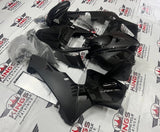 Honda CBR600RR (2005-2006) Matte Black & Gloss Black Punisher Skull Fairings at KingsMotorcycleFairings.com