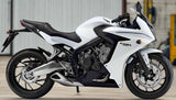 Honda CBR 650F Fairings (2017-2018) White at KingsMotorcycleFairings.com