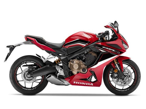 Honda CBR 650R Fairings (2019-2020) Red, Black, White at KingsMotorcycleFairings.com