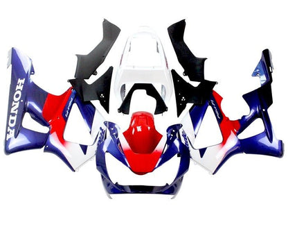 Honda CBR 900RR 929 Fairings (2000-2001) Blue, Red, White at KingsMotorcycleFairings.com