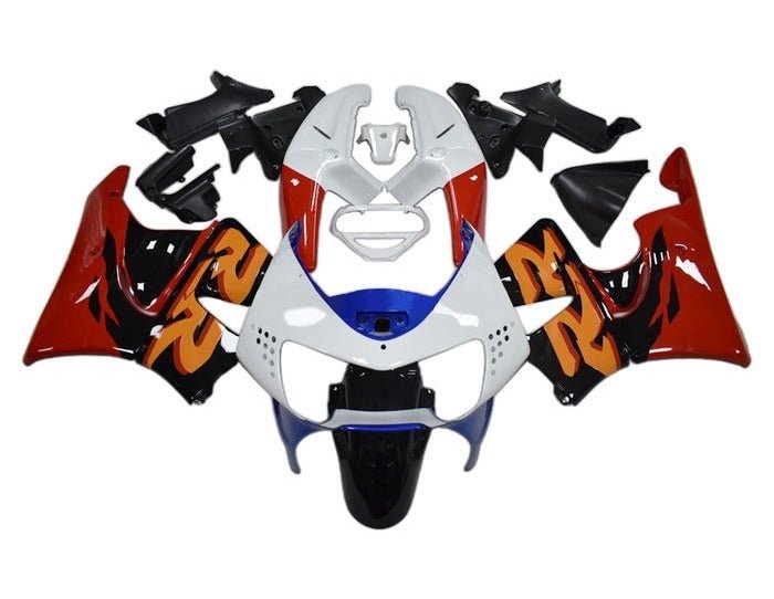 Honda CBR 900RR Fairings (1998-1999) White, Black, Red, Blue at KingsMotorcycleFairings.com
