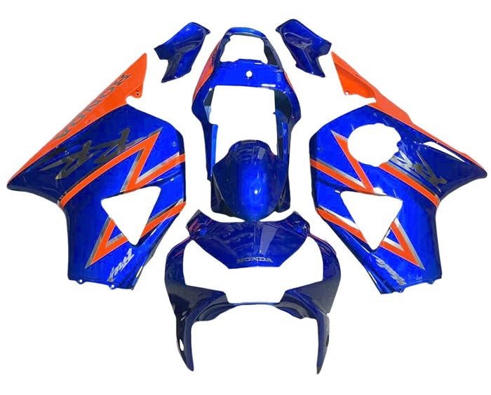 Honda CBR 900RR Fairings (2002-2003) Blue, Orange at KingsMotorcycleFairings.com