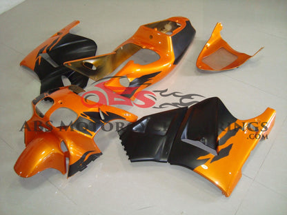Honda RVF400R NC35 Fairing Kit (1994) Orange, Matte Black at KingsMotorcycleFairings.com