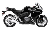 Honda VFR1200 Fairings (2010-2013) Black at KingsMotorcycleFairings.com 