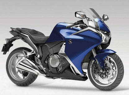 Honda VFR1200 Fairings (2010-2013) Blue from KingsMotorcycleFairings.com