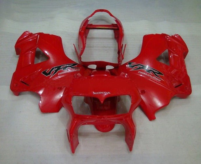 Honda VFR800 Fairings (1998-2001) Red, Black from KingsMotorcycleFairings.com