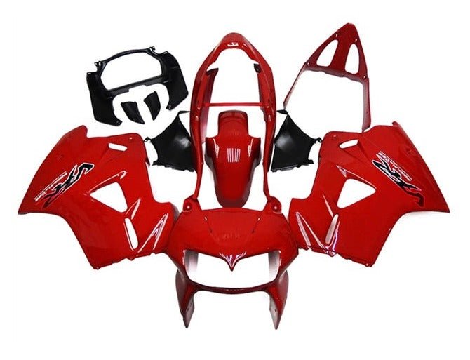 Honda VFR800 Fairings (2002-2013) Red, Black, White from KingsMotorcycleFairings.com
