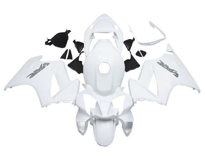Honda VFR800 Fairings (2002-2013) White, Gray from KingsMotorcycleFairings.com