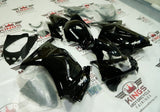 KAWASAKI NINJA 250R FAIRING KIT (2008-2013) METALLIC GLOSS BLACK at KingsMotorcycleFairings.com