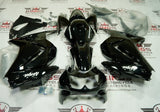KAWASAKI NINJA 250R FAIRINGS (2008-2013) METALLIC GLOSS BLACK at KingsMotorcycleFairings.com