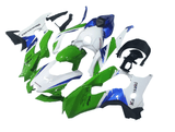KAWASAKI NINJA ZX10RR Fairings (2021-2025) White, Green, Blue at KingsMotorcycleFairings.com 