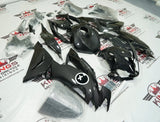 KAWASAKI NINJA ZX-6R 636 Fairings (2019-2023) Faux Carbon Fiber, White X at KingsMotorcycleFairings.com
