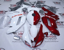KAWASAKI NINJA ZX6R 636 Fairings (2007-2008) White, Red Split at KingsMotorcycleFairings.com