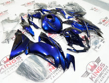 KAWASAKI NINJA ZX6R 636 Fairings (2019-2023) Blue, Black Chameleon at KingsMotorcycleFairings.com