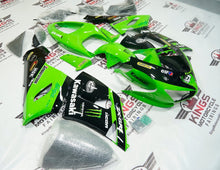 KAWASAKI NINJA ZX6R 636 (2005-2006) Green, Black Arrow at KingsMotorcycleFairings.com