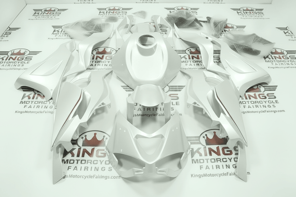 KAWASAKI ZX6R 636 Fairings (2024-2025) White at KingsMotorcycleFairings.com