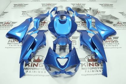 KAWASAKI ZX6R Fairings (2024-2025) Blue from KingsMotorcycleFairings.com
