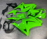 Kawasaki Ninja 250R Fairings (2008-2013) All Green at KingsMotorcycleFairings.com!
