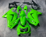 Kawasaki Ninja 250R Fairings (2008-2013) All Green at KingsMotorcycleFairings.com