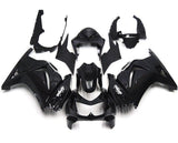 Kawasaki Ninja 250R Fairings (2008-2013) Black Gloss at KingsMotorcycleFairings.com