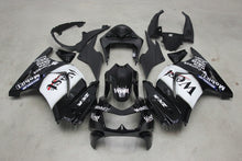 Kawasaki Ninja 250R Fairings (2008-2013) Black, White, West, Mobil1 at KingsMotorcycleFairings.com