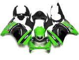 Kawasaki Ninja 250R Fairings (2008-2013) Green, Black, White, Elf from KingsMotorcycleFairings.com