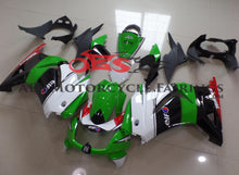 Kawasaki Ninja 250R Fairings (2008-2013) Green, White, Black, Red Motocard at KingsMotorcycleFairings.com