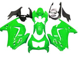 Kawasaki Ninja 250R Fairings (2008-2013) All Green at KingsMotorcycleFairings.com