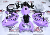 Kawasaki Ninja 250R Fairings (2008-2013) Purple Kuromi from KingsMotorcycleFairings.com