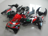 Kawasaki Ninja 250R Fairing set (2008-2013) Red, Black, White, Monster Energy at KingsMotorcycleFairings.com