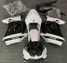 Kawasaki Ninja 250R Fairing set (2008-2013) White, Black, Elf, Stripe at KingsMotorcycleFairings.com