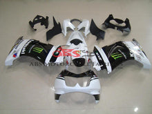 Kawasaki Ninja 250R Fairing kit (2008-2013) White, Black, Monster Energy at KingsMotorcycleFairings.com