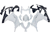 Kawasaki Ninja 300 Fairings (2013-2024) Gloss White at KingsMotorcycleFairings.com