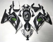 Kawasaki Ninja 300 Fairings (2013-2024) Matte Black, Silver, Monster from KingsMotorcycleFairings.com