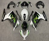Kawasaki Ninja 300 Fairings (2013-2024) White, Black, Green, Yellow from KingsMotorcycleFairings.com