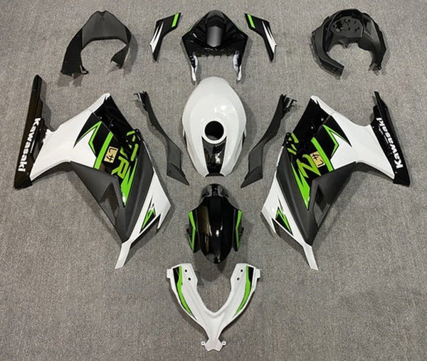 Kawasaki Ninja 300 Fairings (2013-2024) White, Black, Green, Yellow at KingsMotorcycleFairings.com
