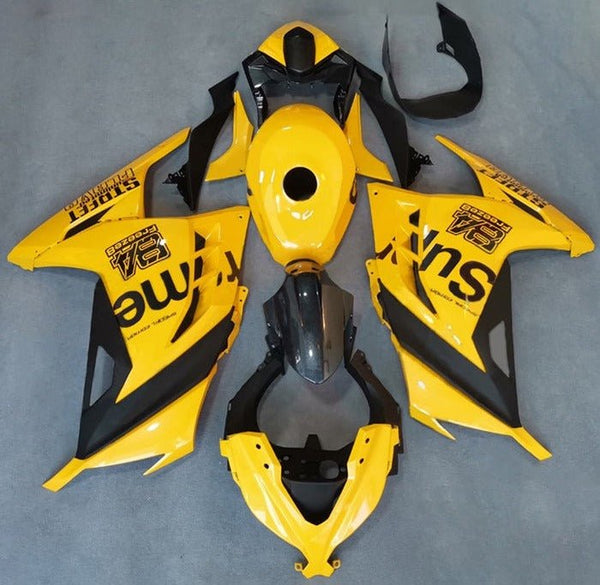 Kawasaki Ninja 300 Fairings (2013-2024) Yellow, Black, Supreme at KingsMotorcycleFairings.com