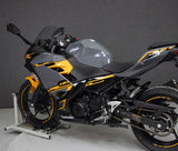 Kawasaki Ninja 400 Fairing kit (2018-2023) Nardo Gray, Yellow, Black at KingsMotorcycleFairings.com