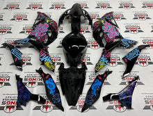 Kawasaki Ninja 400 Fairing Kit (2018-2023) Black, Blue, Jinx at KingsMotorcycleFairings.com