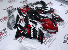 Kawasaki Ninja 400 Fairings (2018-2023) Black, Dark Red, White at KingsMotorcycleFairings.com