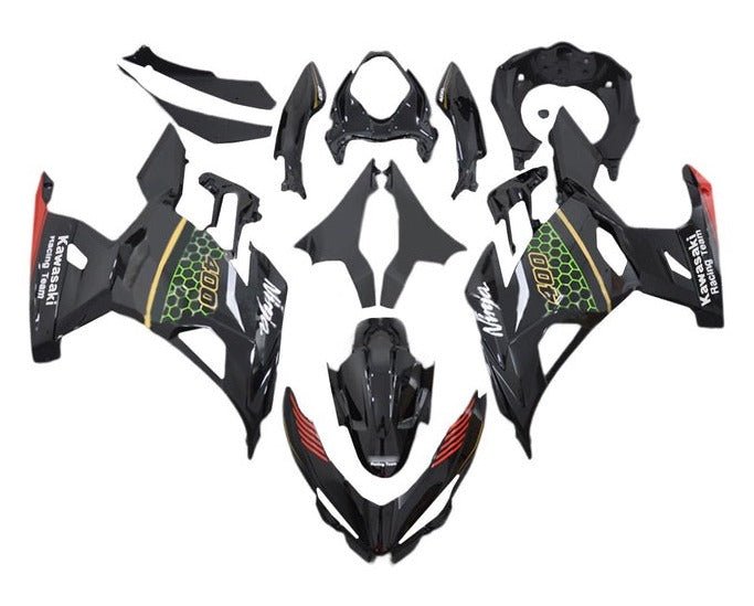 Kawasaki Ninja 400 Fairing set (2018-2023) Black, Green, Red, Yellow, White at KingsMotorcycleFairings.com