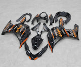 Kawasaki Ninja 400 Fairing set (2018-2023) Black, Orange, Gray at KingsMotorcycleFairings.com